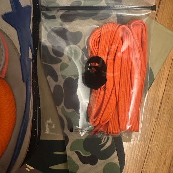 BAPE “a bathing ape” Men’s sneakers, MENS SIZE 8.5 - Picture 12 of 14